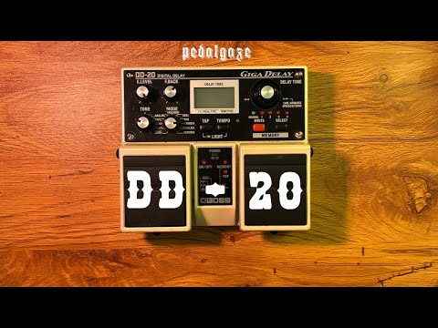 ギター DD 20 DIGITAL DELAY GIGA TWIN PEDAL BOSS Boss DD-20 Digital Delay 
