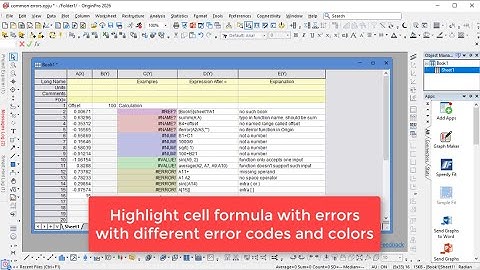 Highlight Formula Cells Plus Bad Formula Cells with Different Color & #Error Code