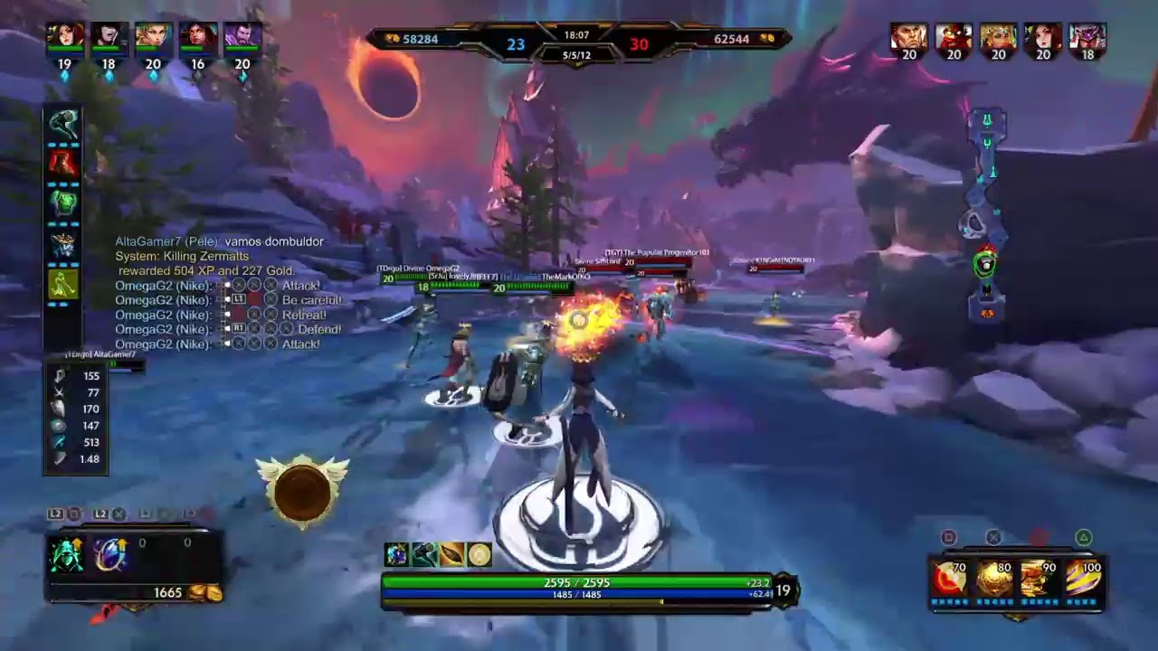 Smite - Multiplayer Gameplay