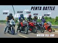 Bajaj pulsar f250 vs ktm rc200 2022 vs yamaha r15m vs n250 vs rs200  watch till end shocking result