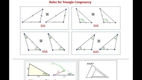 Part 1 - 4.4 - 4.5 Notes: Proving Triangles Congruent with SSS, SAS, ASA, AAS