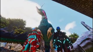 Ark Survival Ascended, we tamed our 1st Gigantoraptor