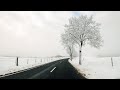 Driving in the Oesling region, Luxembourg