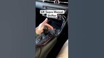 2023 Toyota Supra Manual Shifter 👀