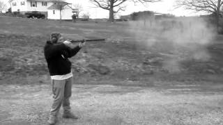 54 caliber Muzzleloader kit test fire