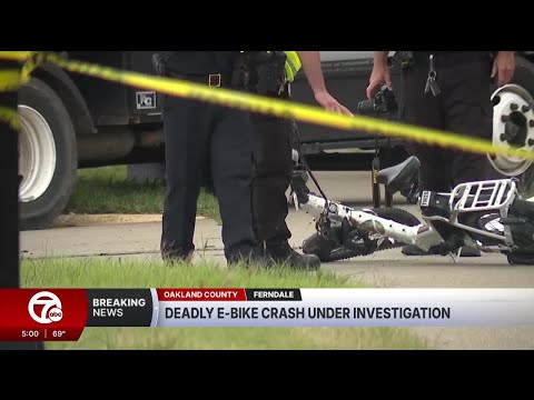 E-bike rider hit and killed by truck in Ferndale
