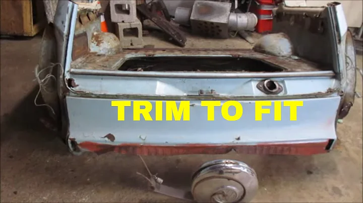 1969 VW FASTBACK TYPE 3 DONOR CAR PATCH PANELS