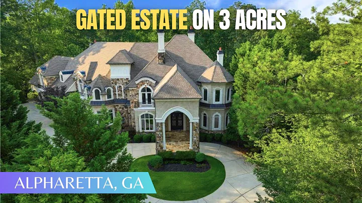 15,000 SQFT Gated Estate on 3 ACRES w/6 Car Garage + Massive  Fitness Center + Movie Theater + Pool