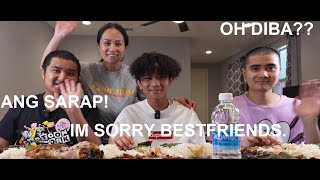 Filipino Mukbang with my 3 boys (just the 3 of them)