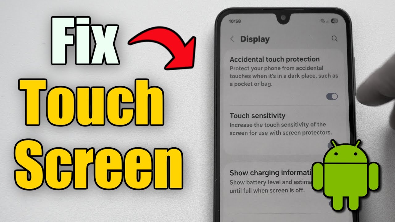 Как исправить проблему с неработающим сенсорным экраном на вашем Android-телефоне с защитной плен...