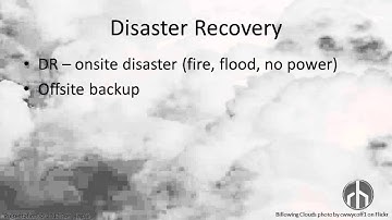 Virtualization Drivers -- Part 3: Business Continuity and Disaster Recovery