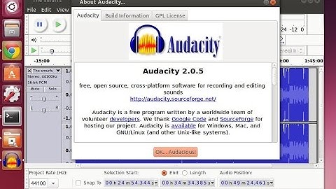 How to Install AudaCity Audio Editor on Ubuntu / Linux Mint