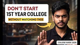 The ONLY 1st year College Roadmap You Need in 2026 (AI Era) | Telugu