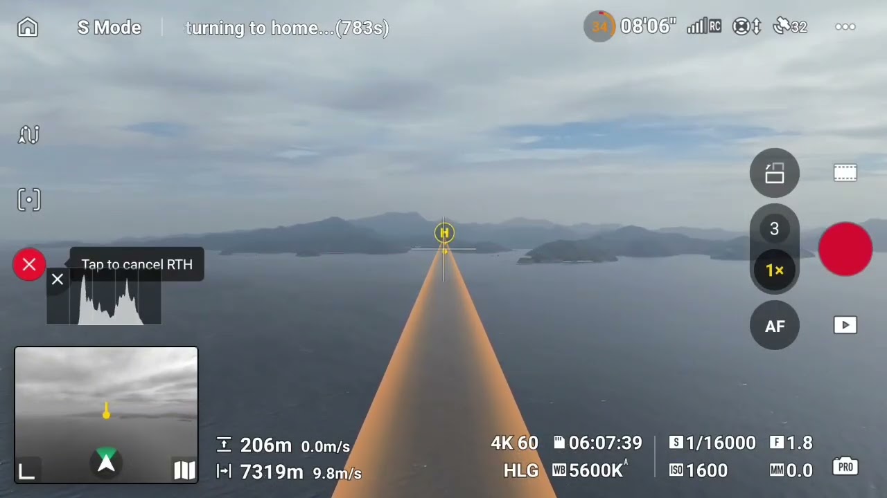 Lost dji air 3s drone... Crashing... In beach 💔😔