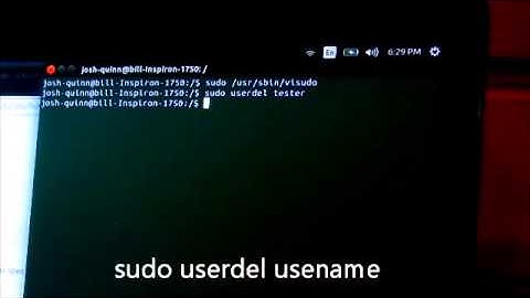 How to Delete a User in Ubuntu