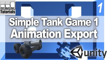 Setting Up a Simple Tank Game in Unity Part 1 - Exporting Animations