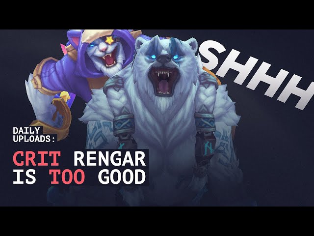 I suggested this Rengar buff/QOL change and want to see what do you guys  think about it. His jungle WR is 43% and this change could solve that. :  r/Rengarmains