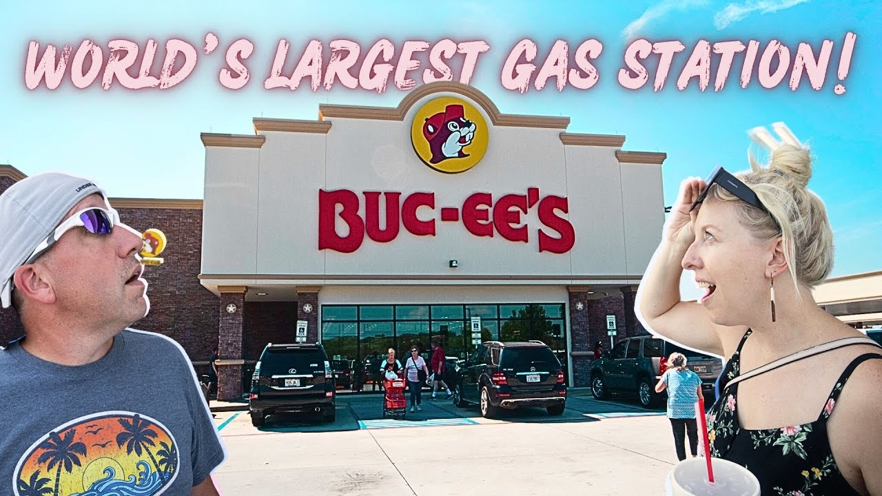 We Went to the WORLD'S LARGEST GAS STATION Bucee's + Mobile, Alabama