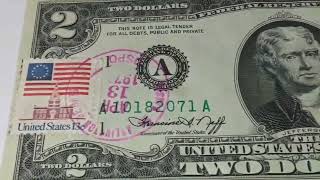 $2 Bill Star Note 1976 first day issue