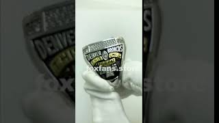 Example of Customized 2015 Denver Broncos Super Bowl Ring