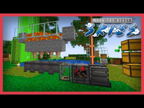 FTB Skies | Starting Mekanism, Bees & Lava! | E07 | 1.19.2 Skyblock Modpack @ectorvynk