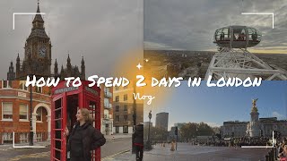 VLOG - 2 days in London by myself