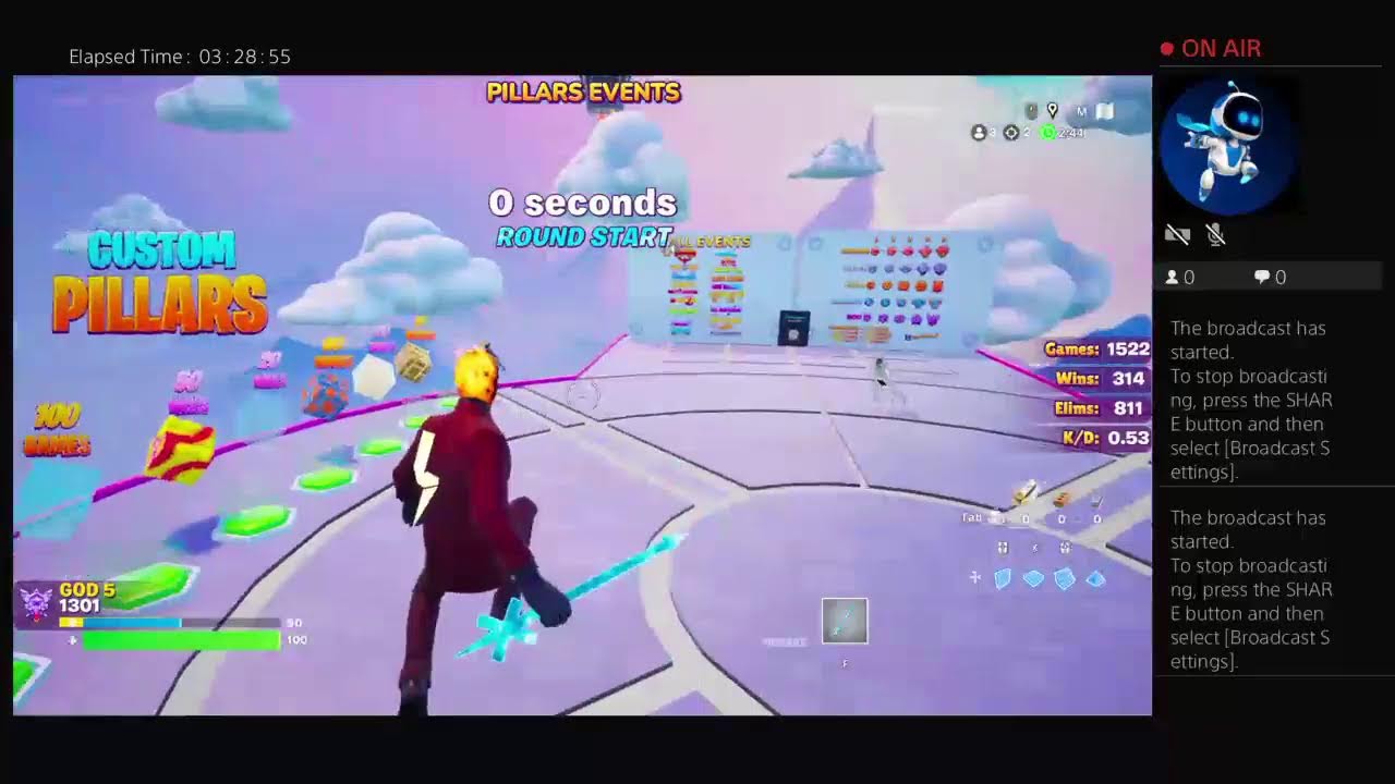 Fortnite Day 3 - Day 30 Controller to KBM progression