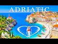 Adriatic 4K Drone Footage | Crystal Clear Waters, Historic Seaside Towns & Mediterranean Beauty