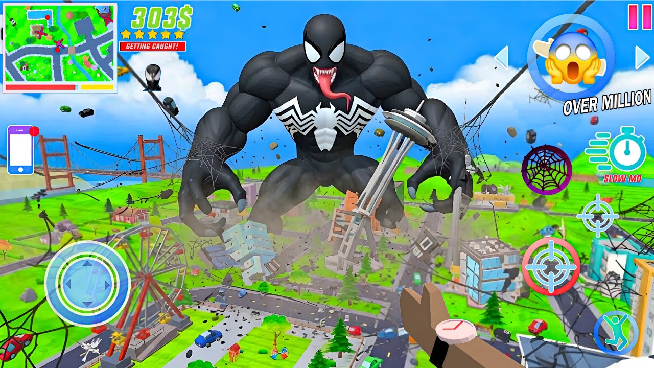 Jack Survived Black Spiderman in Dude Theft Wars | New Black Spiderman.exe Mod Gameplay