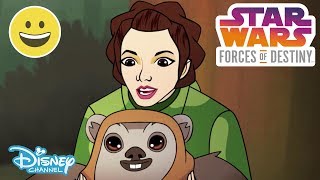 Star Wars Forces Of Destiny Ewok-Flykten - Disney Channel Sverige