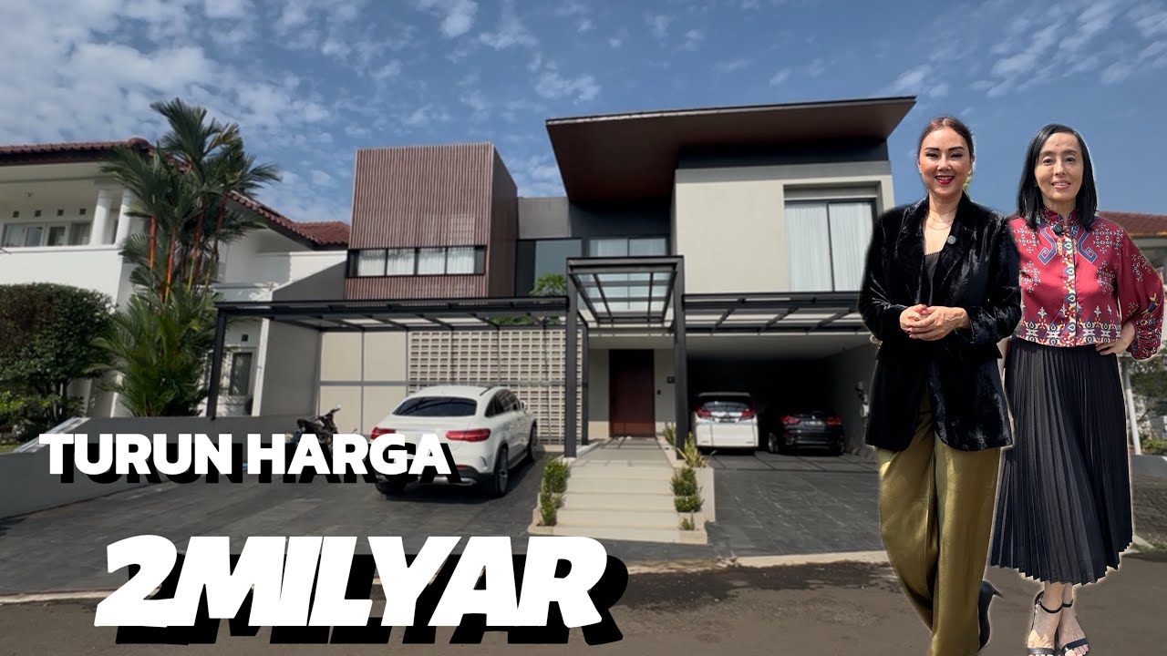 TURUN HARGA 2Milyar, Sekarang Jadi 16,5 M Nego! Cakeppp Dan Mewah, Ga Ada Kekurangannya Rumah Ini 😍