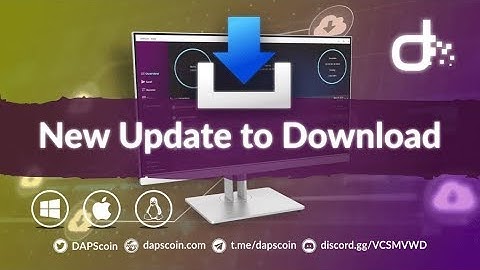DAPS Tutorial: wallet upgrade to version 1.0.4