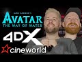 Avatar: The Way Of Water 4DX TRAILER REACTION!