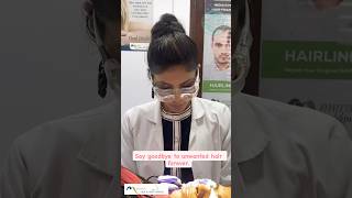 Electrolysis for permanent hair removal by Dr Sonia Mangal #hairremoval #facialhairremoval #hair