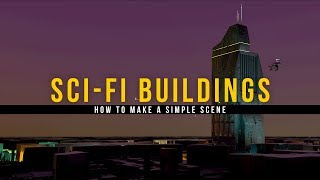 CyberPunk Assets - Modeling Tutorial | SCI-FI-BUILDINGS | Cinema 4D/Octane Render