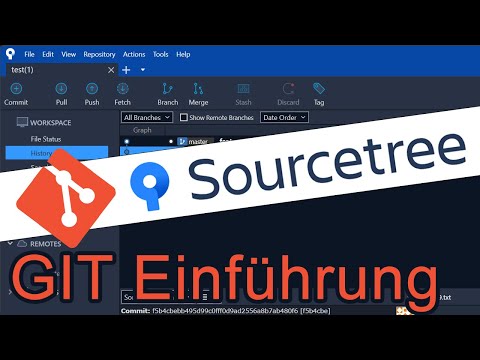 Video: Wie pushe ich Code von GitHub an Sourcetree?