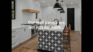 DIY fretwork wall and ceiling tiles