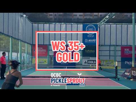 Women's Single 35+ Finals GOLD Chan vs Koh | OCBC PickleSprout 2026