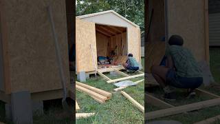 Need a RAMP? No problem! #diyprojects #rampforshed