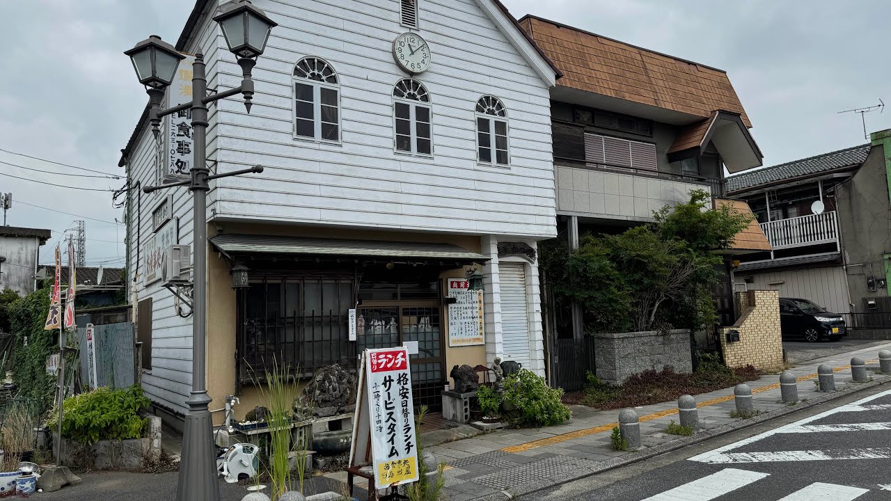 ひたちなか市　日の出屋　名物の大判トンカツ定食　食べてきました