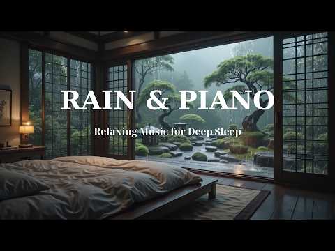 Sleep Instantly in 10 Minutes – Rain Sounds & Piano Music for Relaxation and Insomnia Relief