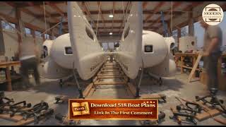 Extreme Custom Catamaran Build From Scratch with Boat Plans