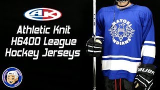 Athletic Knit H6400-213 House League Hockey Jersey - Gold / Black