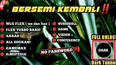 BERSEMI KEMBALI‼️DARK TUNNEL | Wlg Flex, Akrab,  ALL Edukasi Sushiroll, GameMax, Ilmupedia. 20 Feb