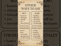 Some daily use synonyms..#grammartips #englishgrammar
