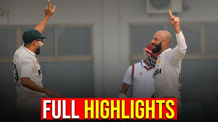 Full Highlights | Pakistan vs West Indies | 1st Test Day 3 | PCB | M2I1A