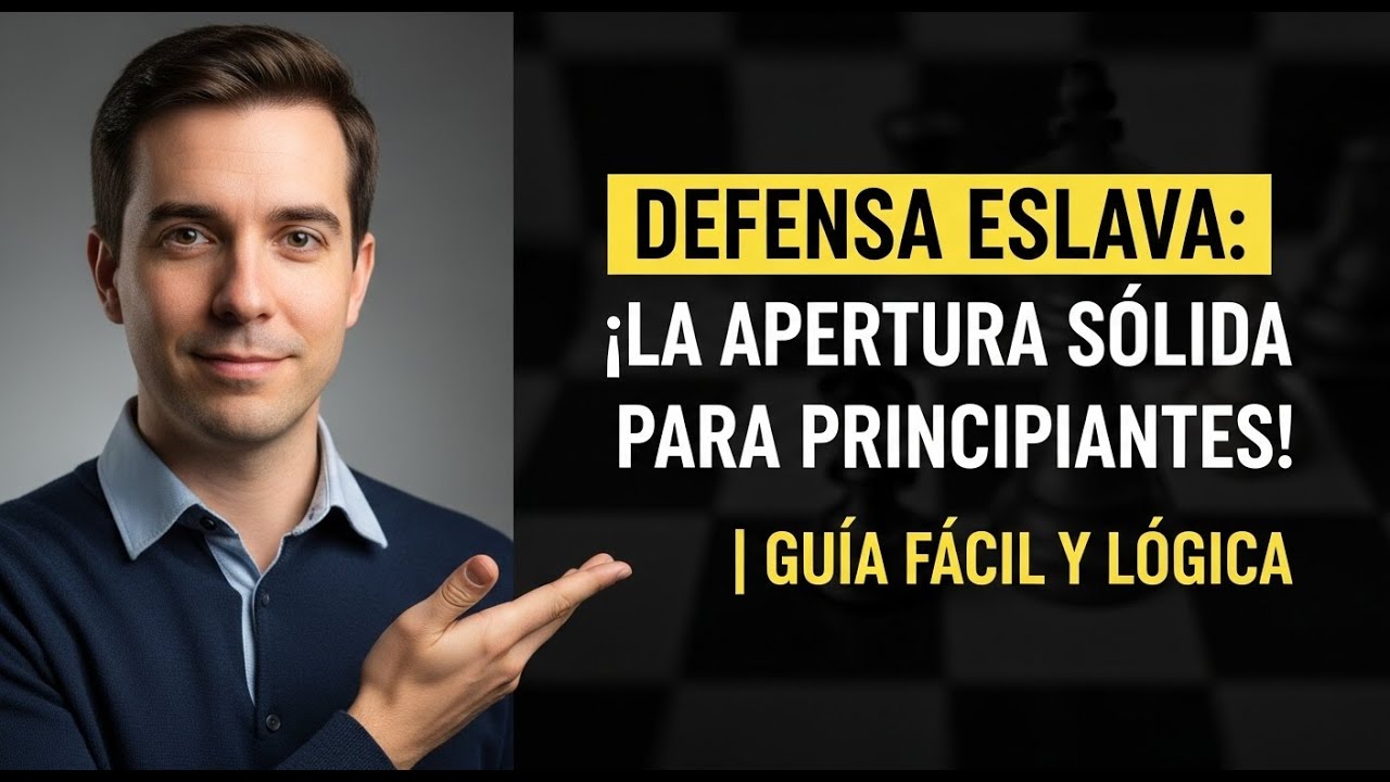 Defensa Eslava: ¡La Apertura Sólida para Principiantes! | Guía Fácil y Lógica