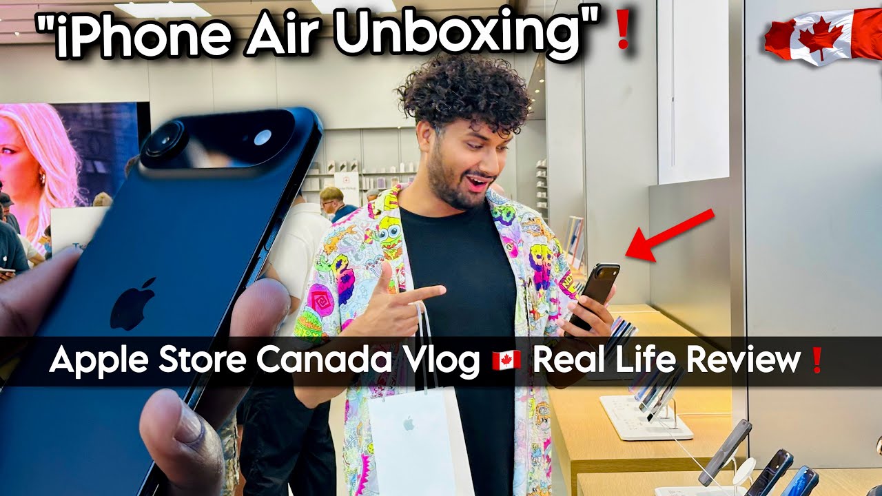 Canada iPhone 17/Air/Pro 🇨🇦 Unboxing and “Real Life Review”