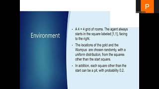Wumpus World Environment in AI