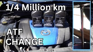 2013 Mazda 3 - Automatic Transmission Fluid Change